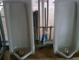 Commercial Plumbers Mooresville NC - Water Heaters, Sewer Lines - Lake Norman Plumbing - uirinal